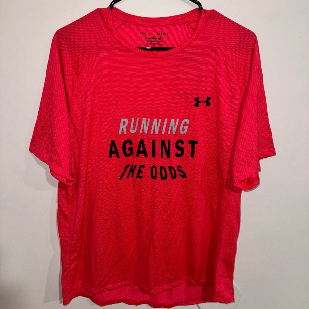Under Armour Pink Running Shirt